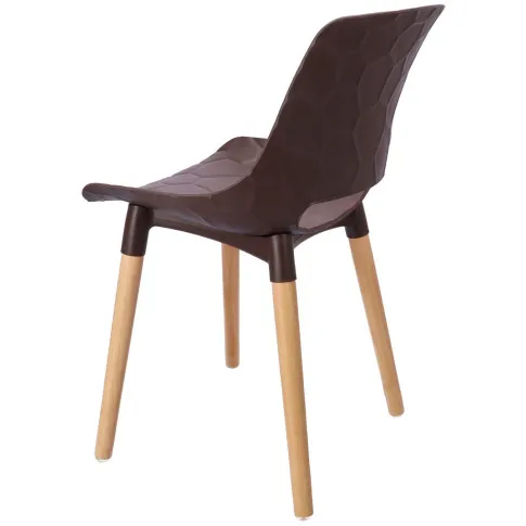 brązowe krzesło kuchenne Erol