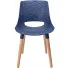 granatowe krzesło kuchenne w stylu nowoczesnym Erol