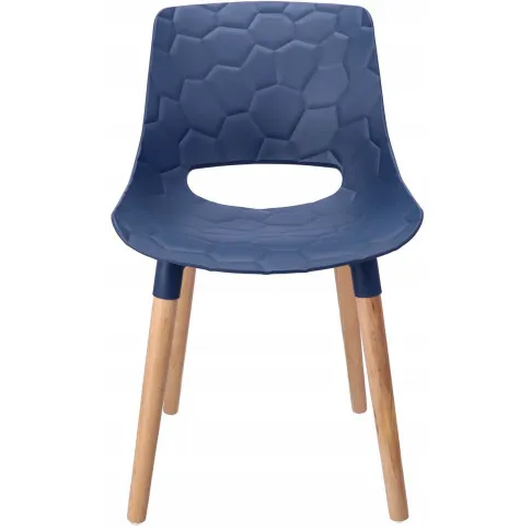 granatowe krzesło kuchenne w stylu nowoczesnym Erol