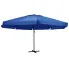 Lazurowy parasol ogrodowy z podstawą - Glider 