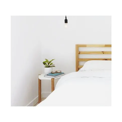 Zdjęcie stolik kawowy Sarezo biały skandynawski  | Edinos.pl