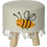 Dziecięca okrągła pufa pszczółka - Enio