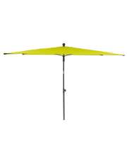 Limonkowy prostokątny parasol balkonowy - Pevo w sklepie Edinos.pl