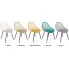 kolory krzesla azurowego metalowego kifo 4x