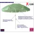 Parasol ogrodowy w cytrusy Solus