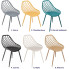 kolory ażurowego krzesła metalowego nowoczesnego Kifo 5X