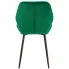 zielone krzesło tapicerowane do jadalni nowoczesnej Upio