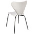 białe metalowe krzesło kuchenne nowoczesne Bico