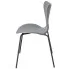 szare krzesło kuchenne minimalistyczne Bico