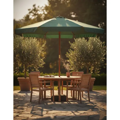 Zielony parasol balkonowy, do ogrodu   Sorani