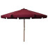 Burgundowy parasol ogrodowy Karcheros