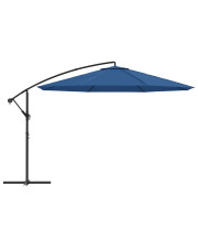Niebieski parasol ogrodowy na wysięgniku - Solace