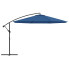Niebieski parasol ogrodowy na wysięgniku - Solace