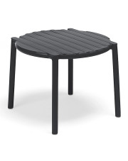 Antracytowy minimalistyczny stół do ogrodu - Also w sklepie Edinos.pl