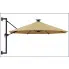 Parasol na taras Shape w kolorze taupe