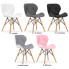 kolory krzesła tapicerowanego skóra ekologiczna Zeno 3X