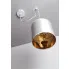 Pojedyncza biała lampa wisząca glamour V105-Panamo