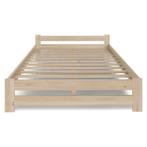 Skandynawskie łóżko z materacem z drewna sosnowego Difo 3X