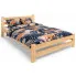 Łóżko drewniane dwuosobowe 160x200 Berti 3X