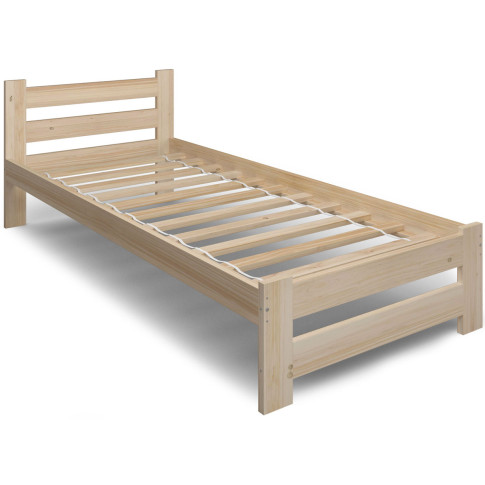 drewniane łóżko pojedyncze bez materaca Zinos 3X