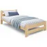 Drewniane łóżko jednoosobowe 80x200 - Berti 3X