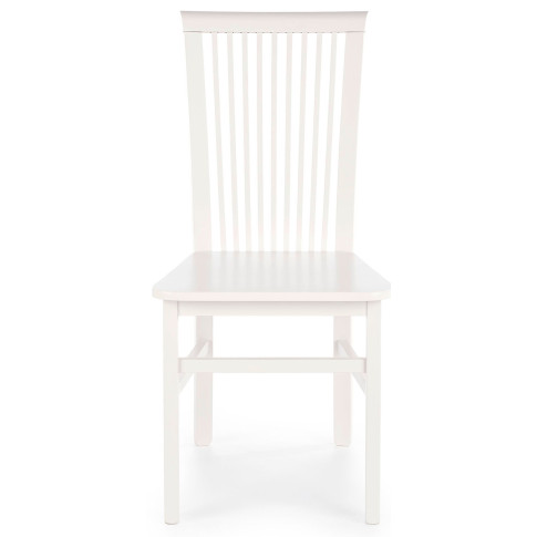 drewniane biale krzeslo do jadalni mako 3x