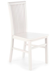 Białe krzesło drewniane w stylu klasycznym - Mako 3X