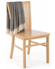 Drewniane krzesło do klasycznego stołu dąb sonoma - Kensa 3X w sklepie Edinos.pl