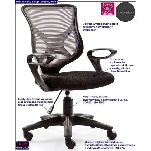 Fotografia Fotel obrotowy Wesper - zielony z kategorii Strona główna