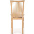 drewniane krzesło do jadalni skandynawskiej dąb artisan Mako 3X