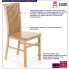 infografika krzesła klasycznego kuchennego drewnianego artisan Mako 3X