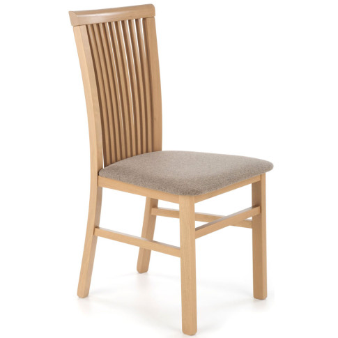 drewniane krzesło tapicerowane do jadalni klasycznej artisan Mako 4X