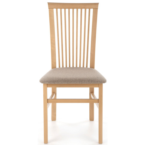 drewniane krzesło tapicerowane do klasycznej jadalni artisan Mako 4X