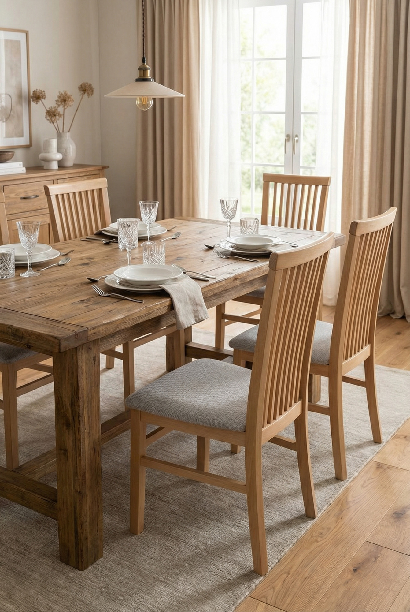 Aranżacja wnętrza z krzesłem Kensa 4X artisan brąz