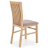drewniane krzesło tapicerowane kuchenne klasyczne Mako 4X sonoma
