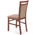 drewniane tapicerowane krzeslo kuchenne klasyczne ciemny orzech mako 5x