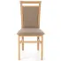 beżowe drewniane krzesło artisan do kuchni klasycznej Mako 5X