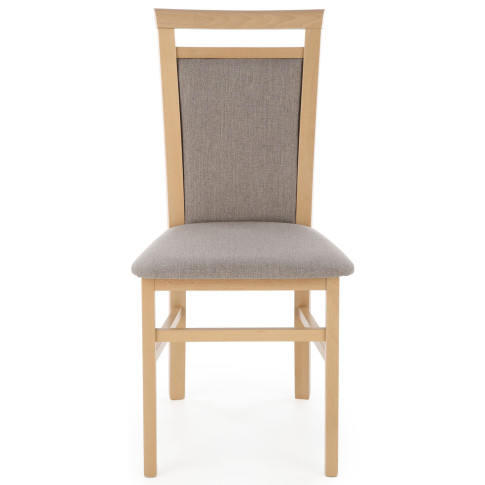 tapicerowane krzesło drewniane do salonu sonoma Mako 5X