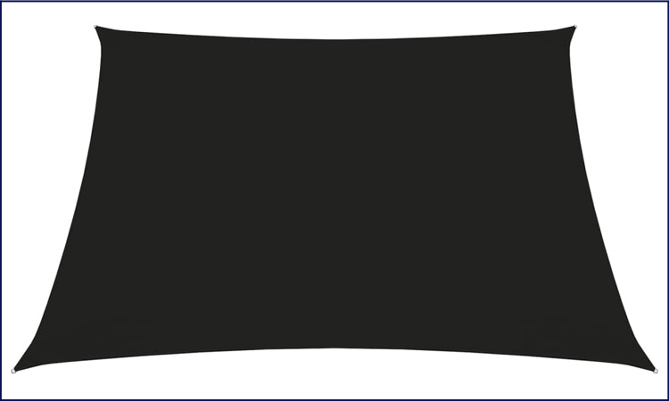 Żagiel przeciwsłoneczny do ogrodu Sonos kolor czarny