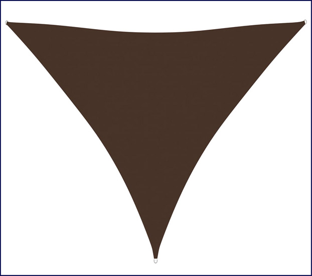 Żagiel przeciwsłoneczny do ogrodu Norea kolor brązowy