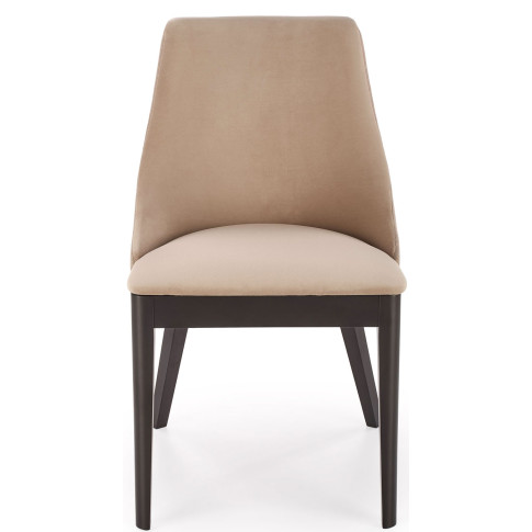 beżowe krzesło tapicerowane nowoczesne Jago