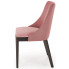 różowe krzesło tapicerowane do salonu nowoczesnego Jago