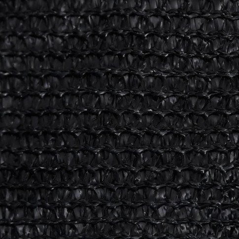 Materiał czarnego żagla ogrodowego Satus
