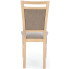 drewniane krzesło tapicerowane kuchenne Maso