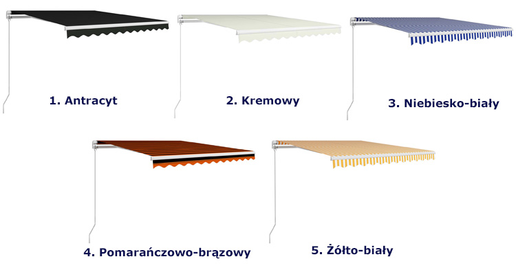 Klasyczna markiza Higres kolory