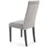szare tapicerowane krzesło nowoczesne restauracja Ulto