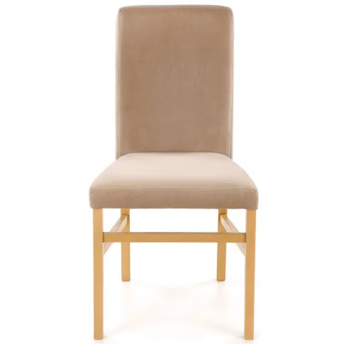 beżowe krzesło tapicerowane do jadalni eleganckiej Lexo 3X