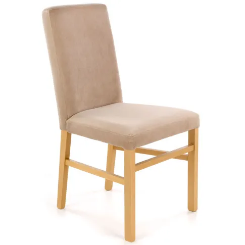 nowoczesne beżowe krzesło tapicerowane do salonu Lexo 3X