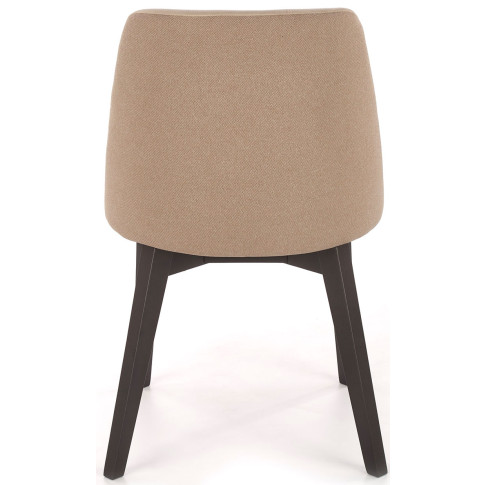 beżowe krzesło drewniane tapicerowane Puvo 3X