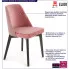 infografika różowego krzesła tapicerowanego Puvo 3X